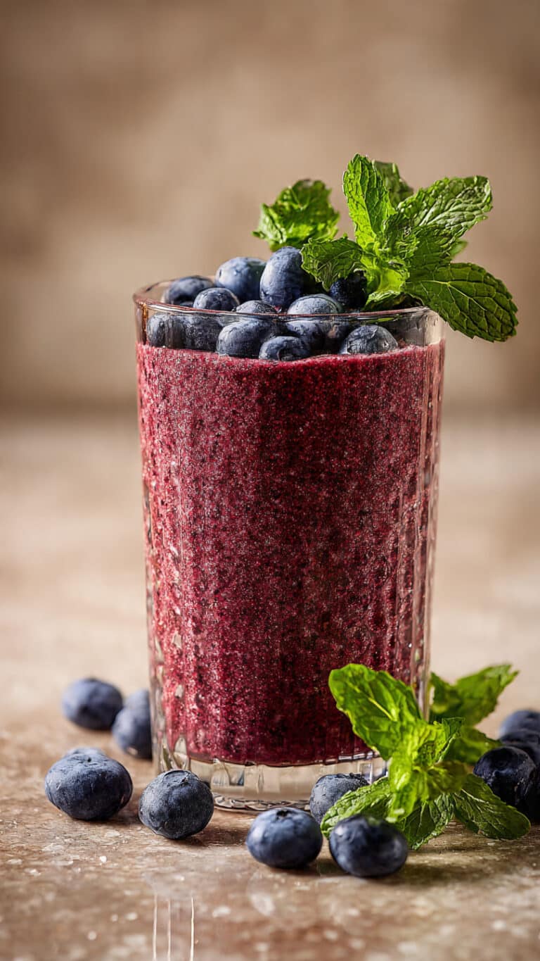 Blueberry Smoothie without Yogurt