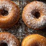 Vegan Apple Puff Pastry Doughnuts