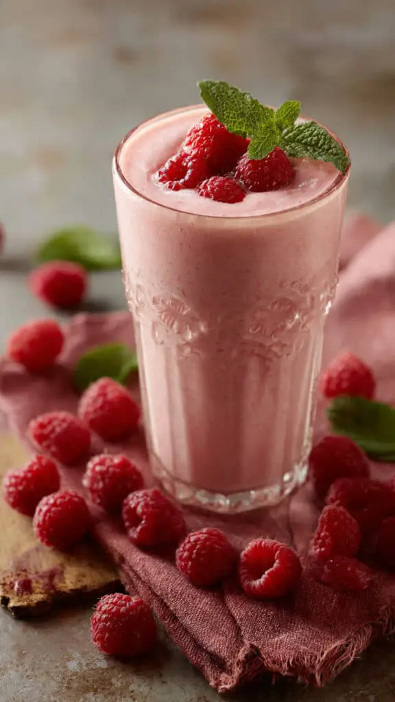 Raspberry Banana Smoothie