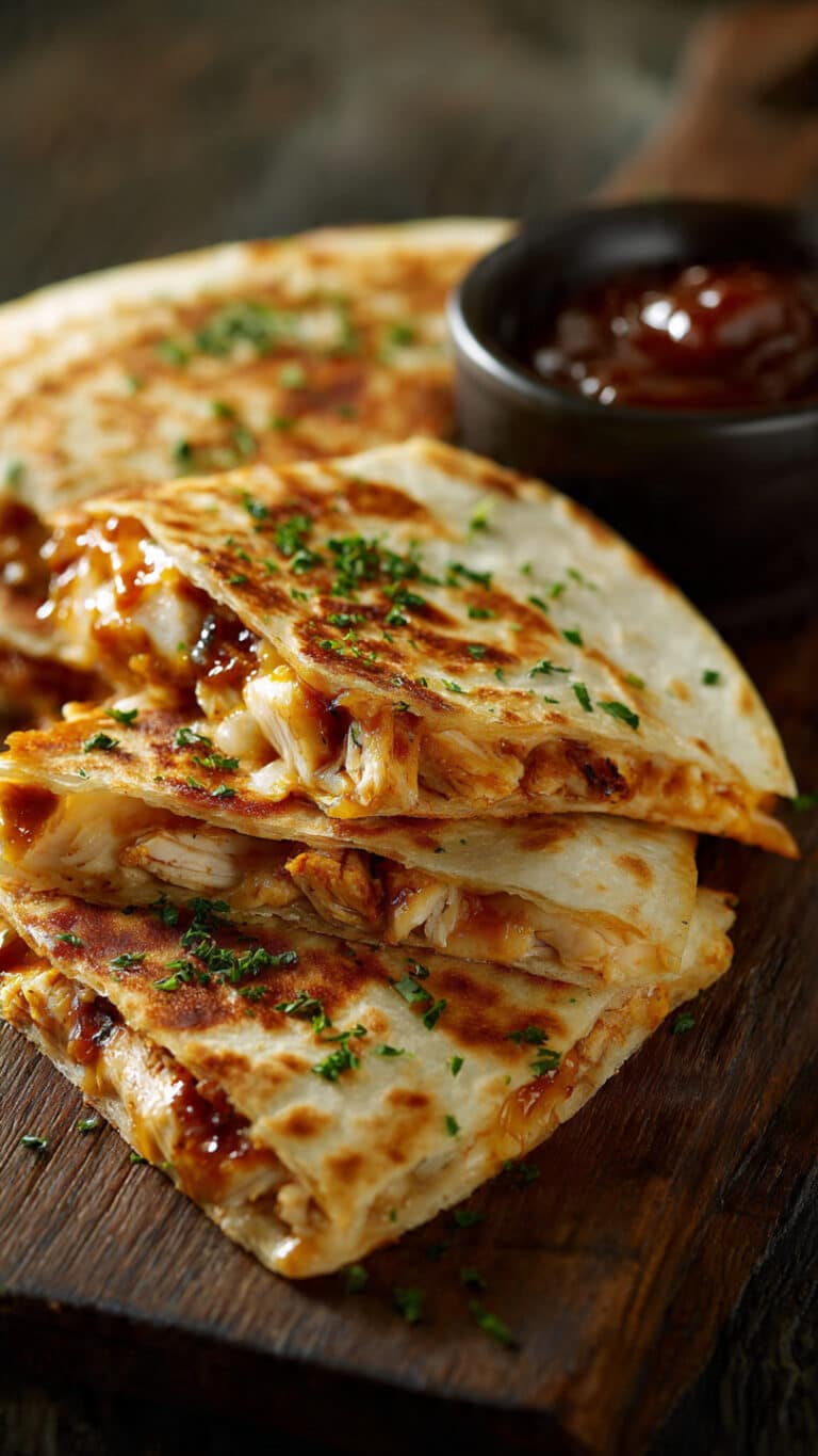 BBQ Chicken Quesadilla