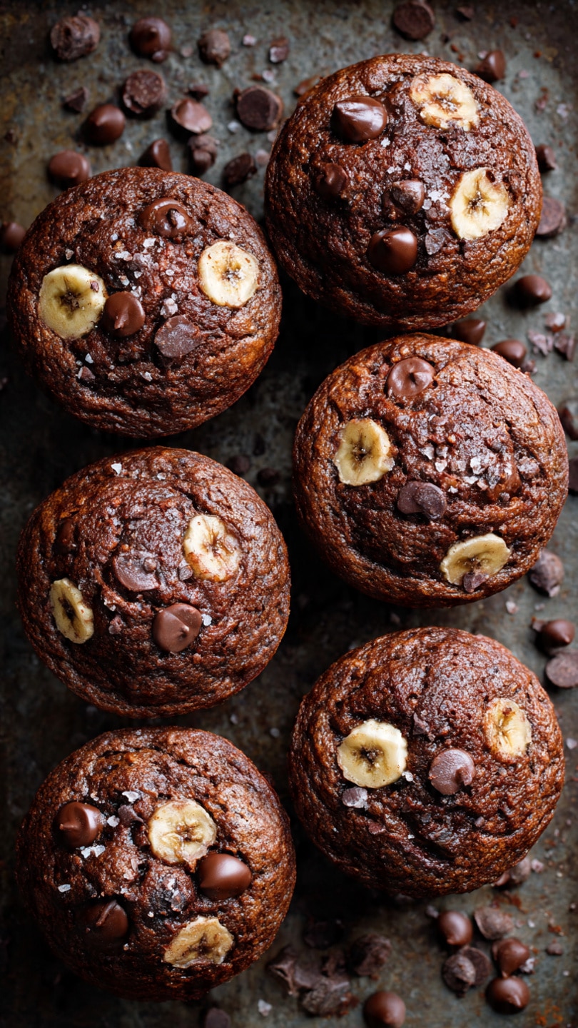 Chocolate Banana Muffins