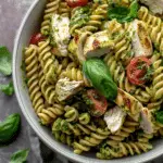 Easy Chicken Pesto Pasta Salad