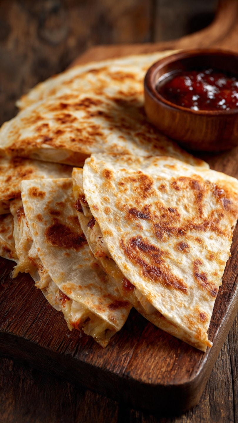 BBQ Chicken Quesadilla