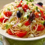 Greek Spaghetti Salad