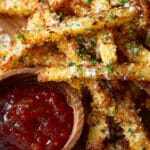 Air Fryer Garlic Parmesan Fries