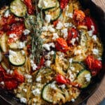 One Pan Greek Vegetables