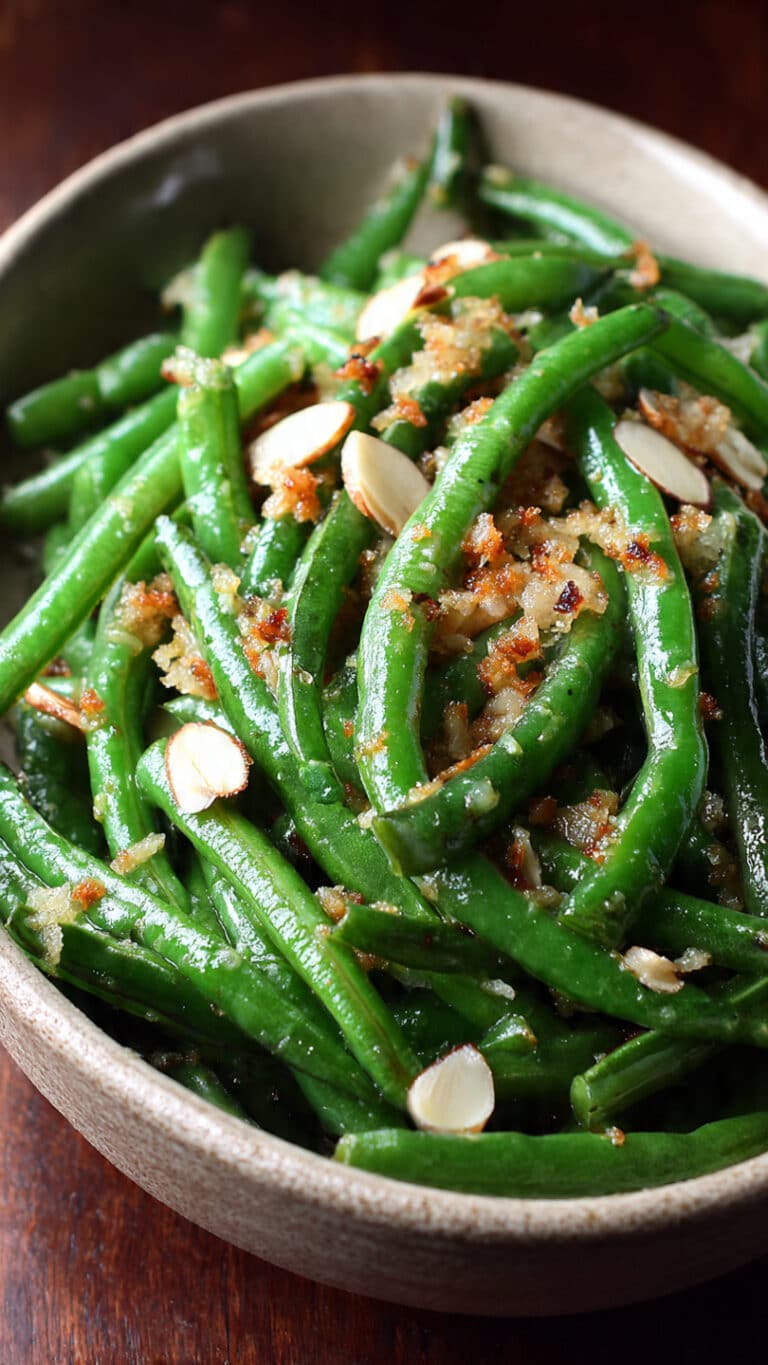 Green Beans Almondine