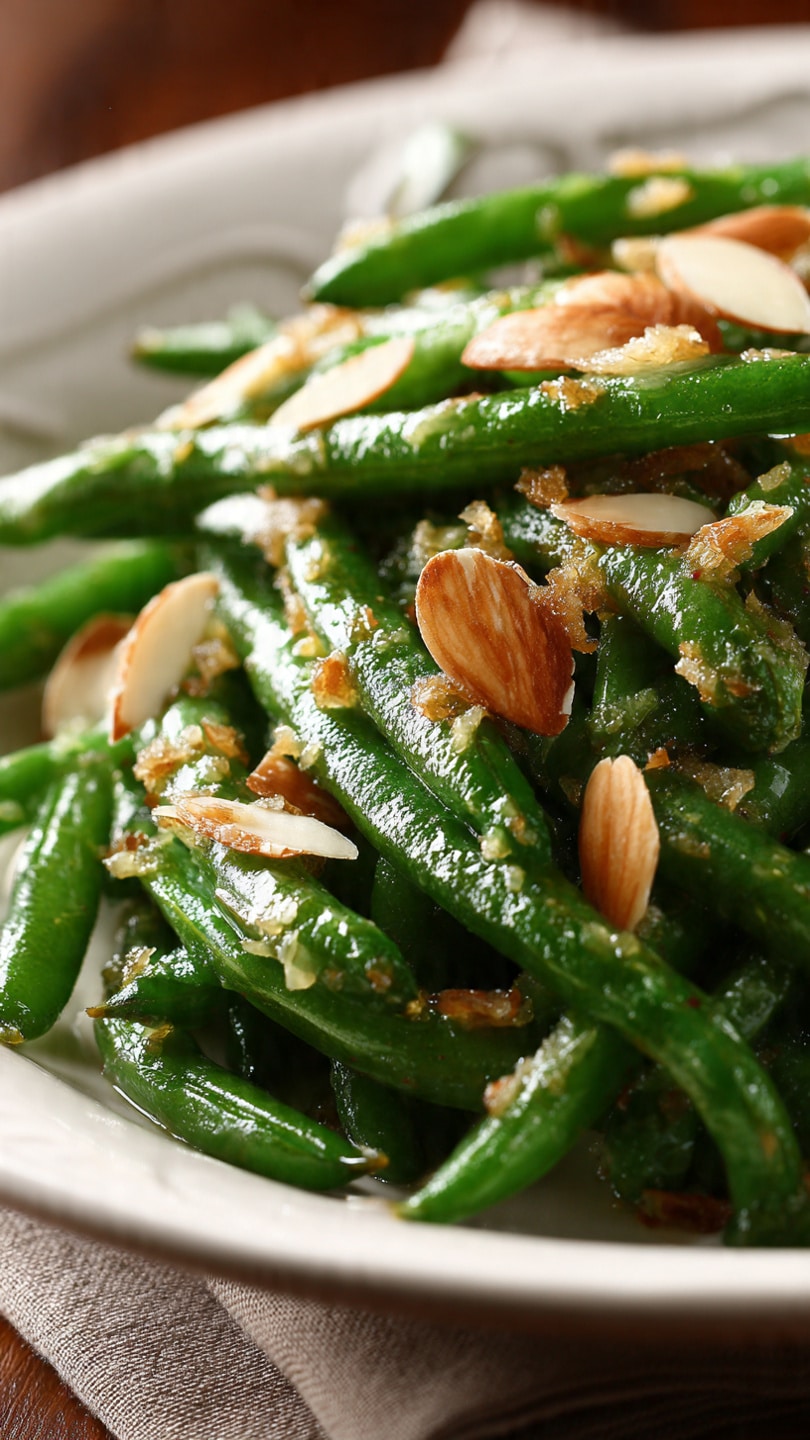 Green Beans Almondine