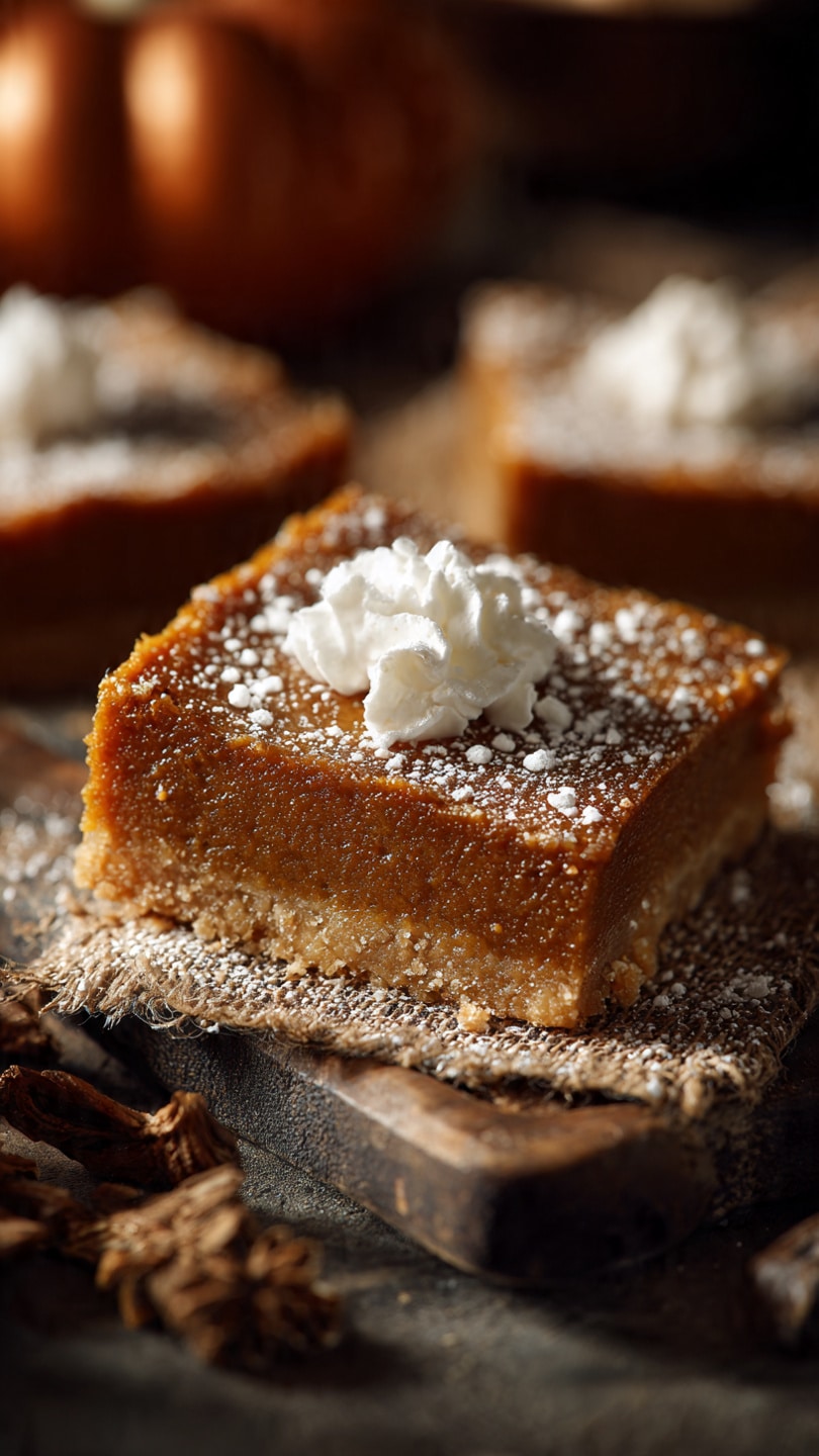 Pumpkin Pie Bars