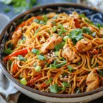 Easy Chicken Lo Mein