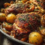 Garlic Parmesan Chicken and Potatoes