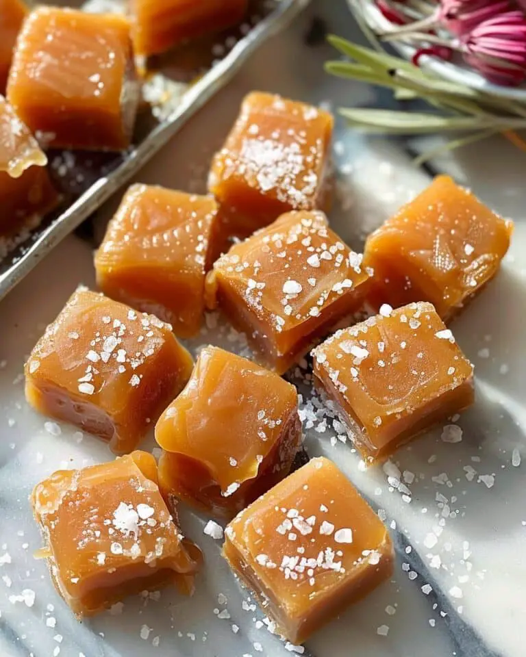 Homemade Sea Salt Soft Caramels