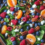 Berry Spinach Salad