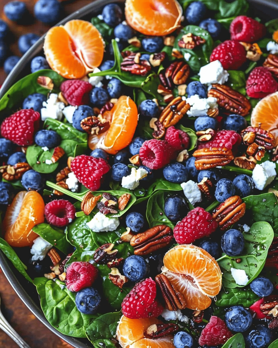 Berry Spinach Salad