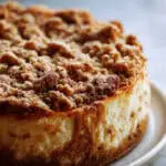 Apple Crumble Cheesecake