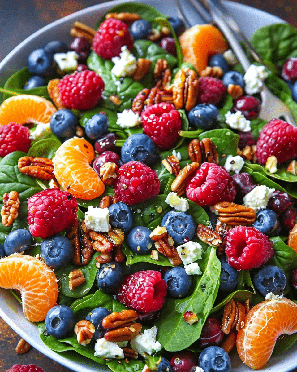 Berry Spinach Salad