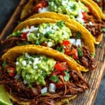 Crispy Shredded Beef Tacos