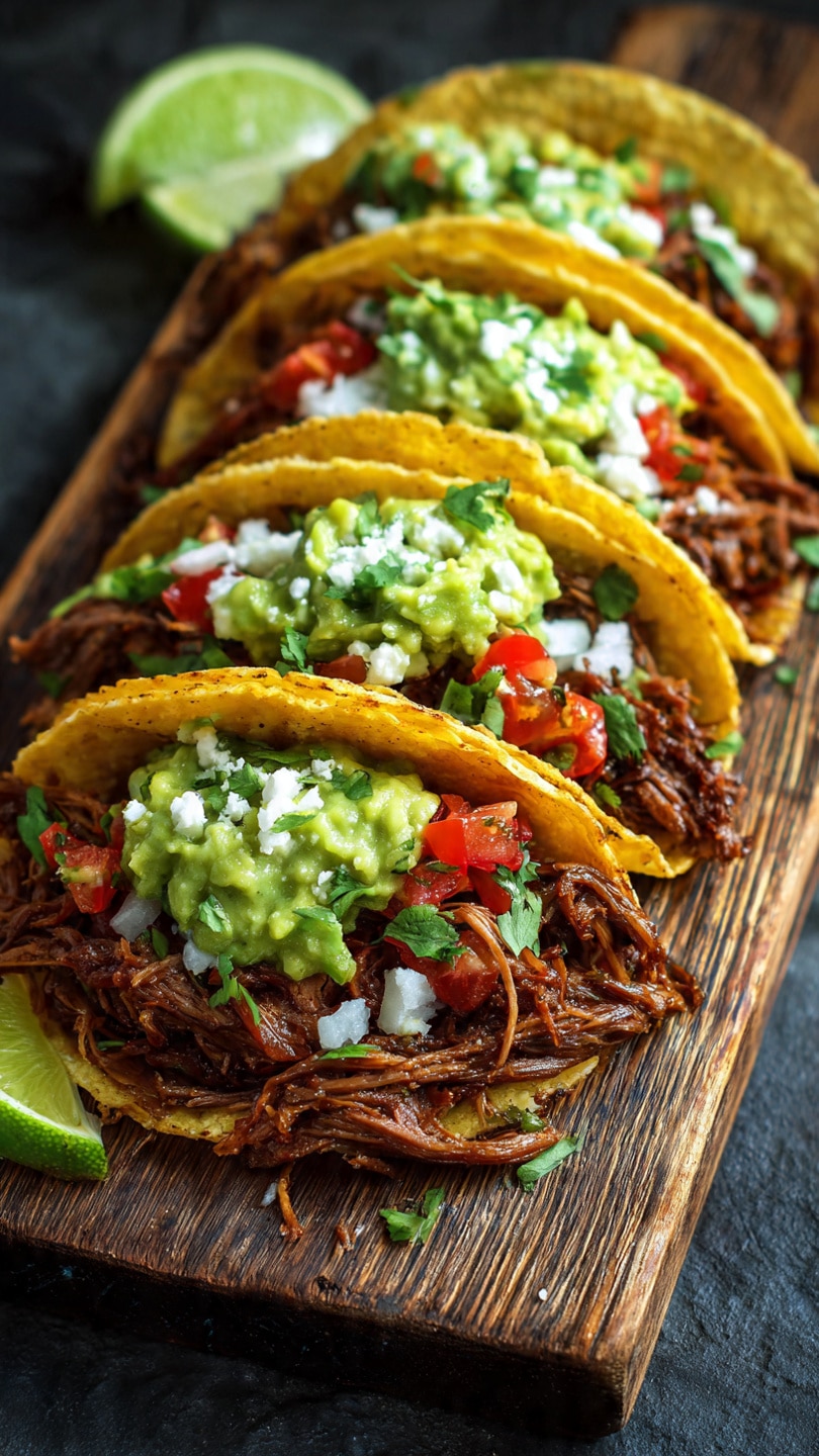 Crispy Shredded Beef Tacos
