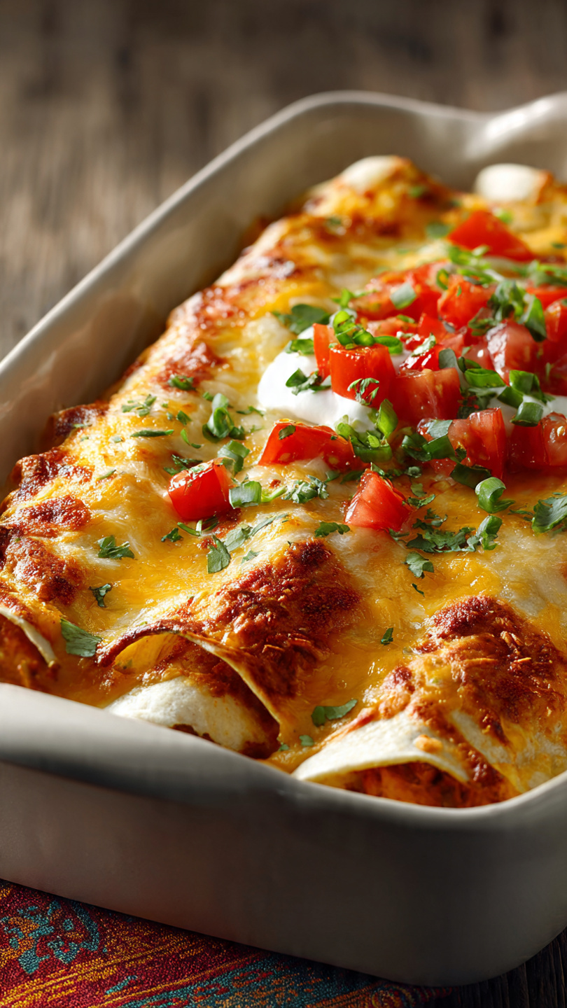 Ultimate Quick and Easy Chicken Enchiladas