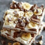 Banana & Nutella Frozen Yogurt Bark