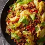 Cabbage and Ground Beef