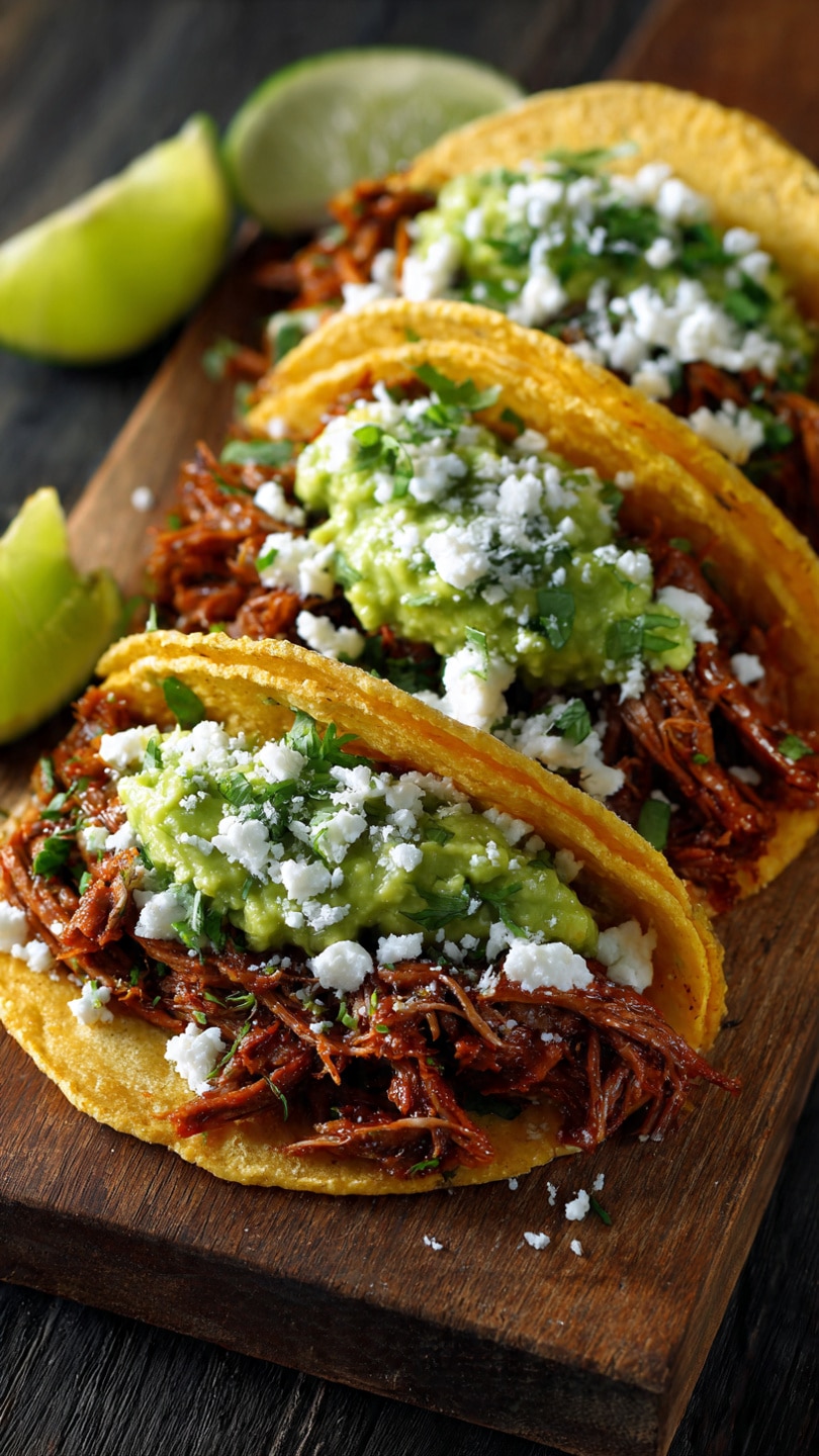 Crispy Shredded Beef Tacos