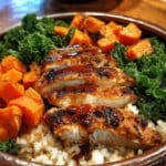 Easy & Healthy Chicken and Sweet Potato Bowls