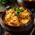 One-Pot Cheesy Southwest Chicken and Rice