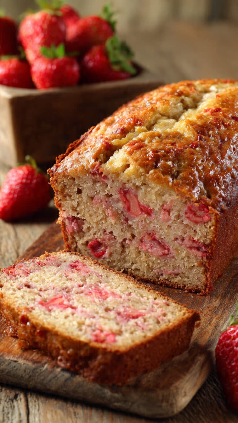 Strawberry Banana Bread