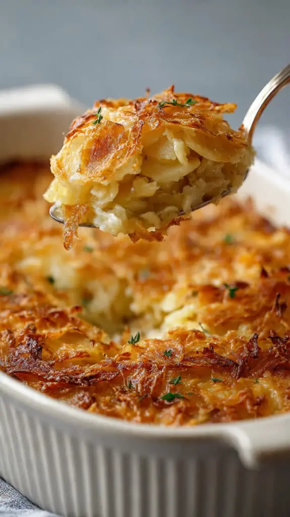 French Onion Funeral Potatoes