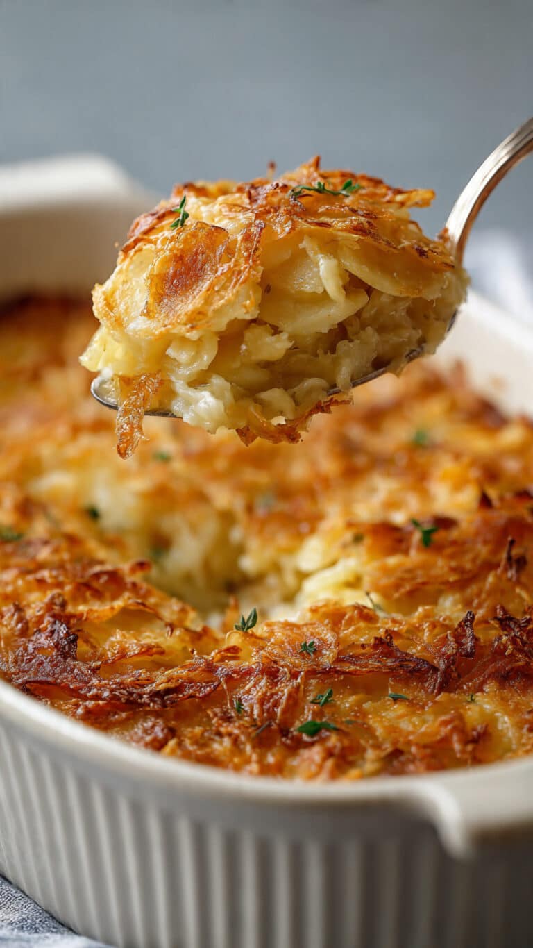 French Onion Funeral Potatoes