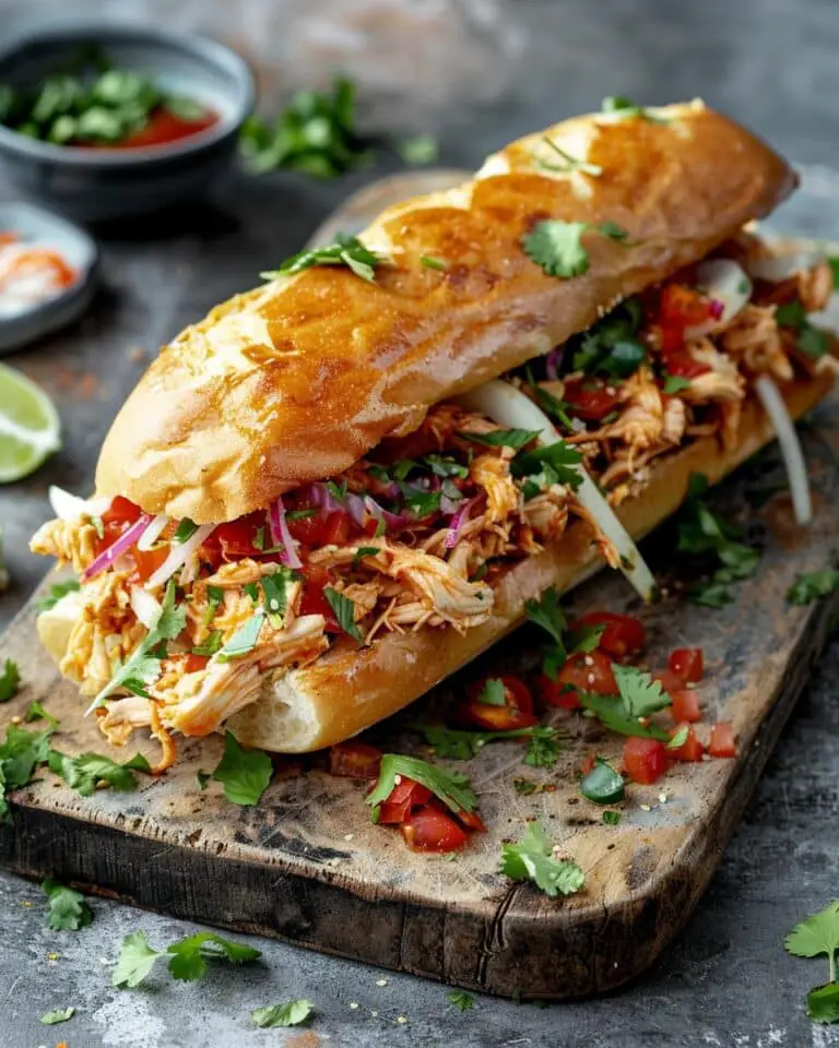 Chicken Torta Sandwich