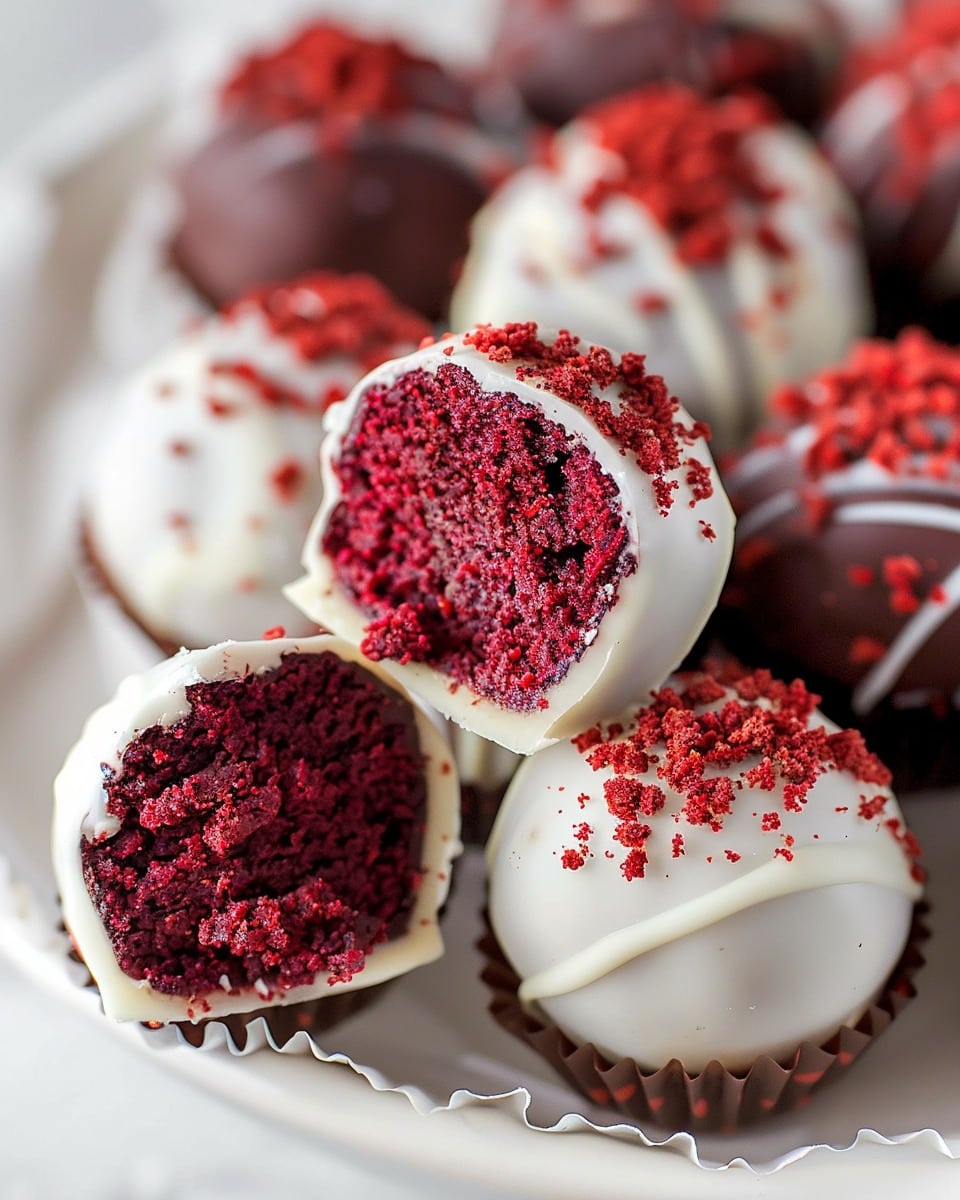 Red Velvet Cake Balls
