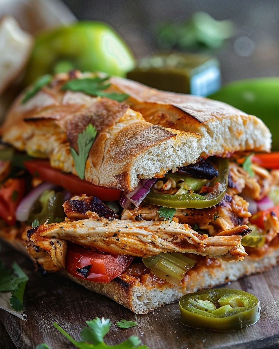 Chicken Torta Sandwich