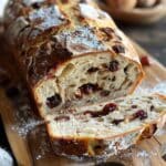 Cranberry Raisin Walnut Cinnamon Artisan Bread