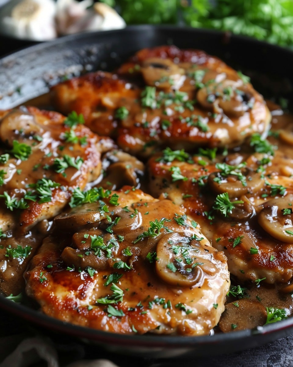 Creamy Chicken with Mushrooms