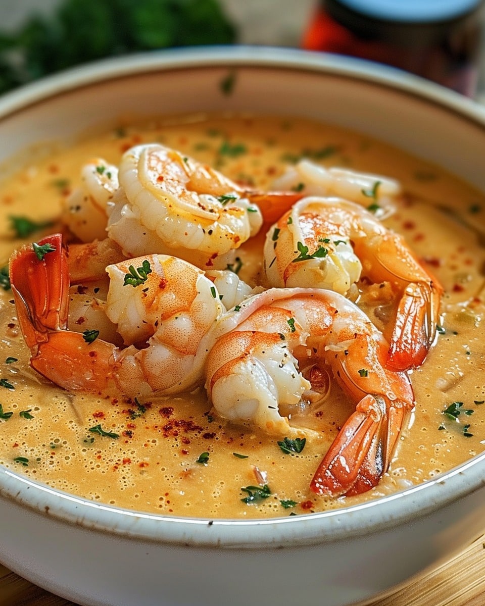 Seafood Bisque with Crab, Shrimp, and Lobster