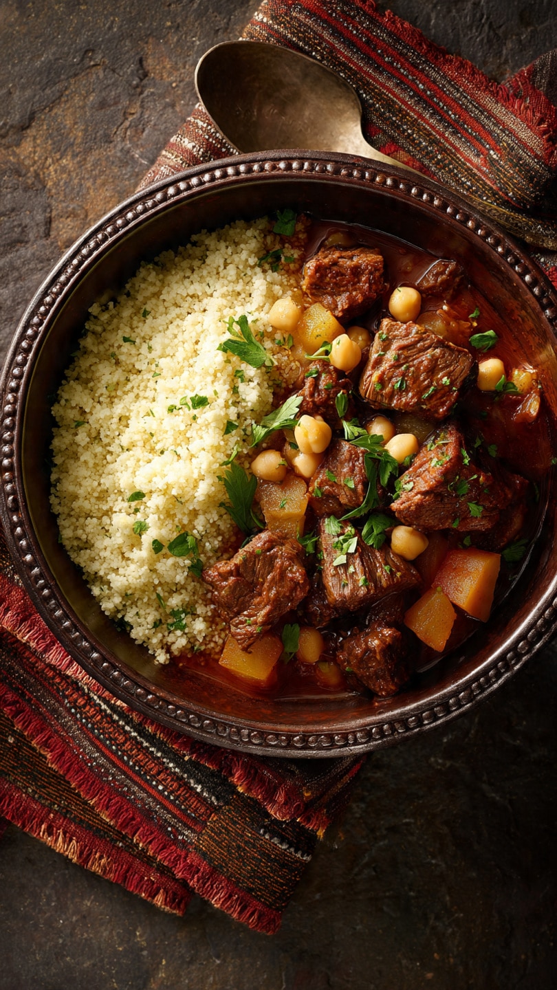 Moroccan Spiced Beef Stew