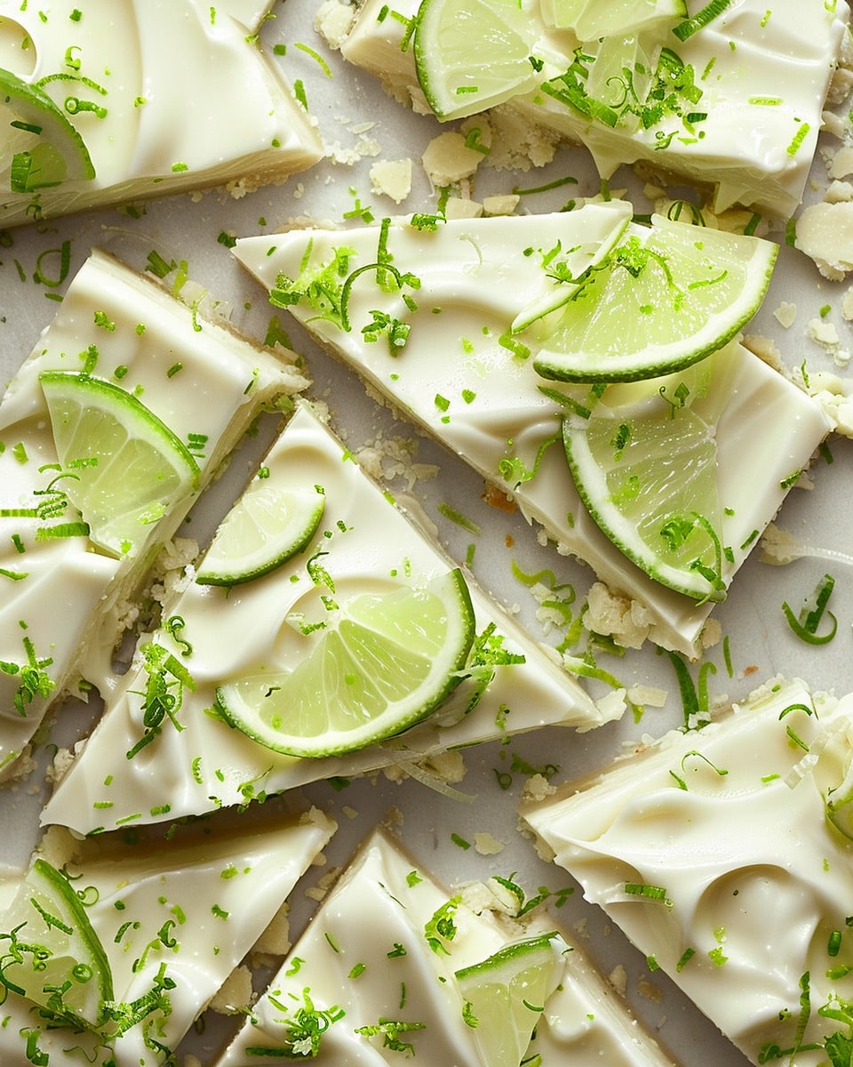 Key Lime Pie Yogurt Bark