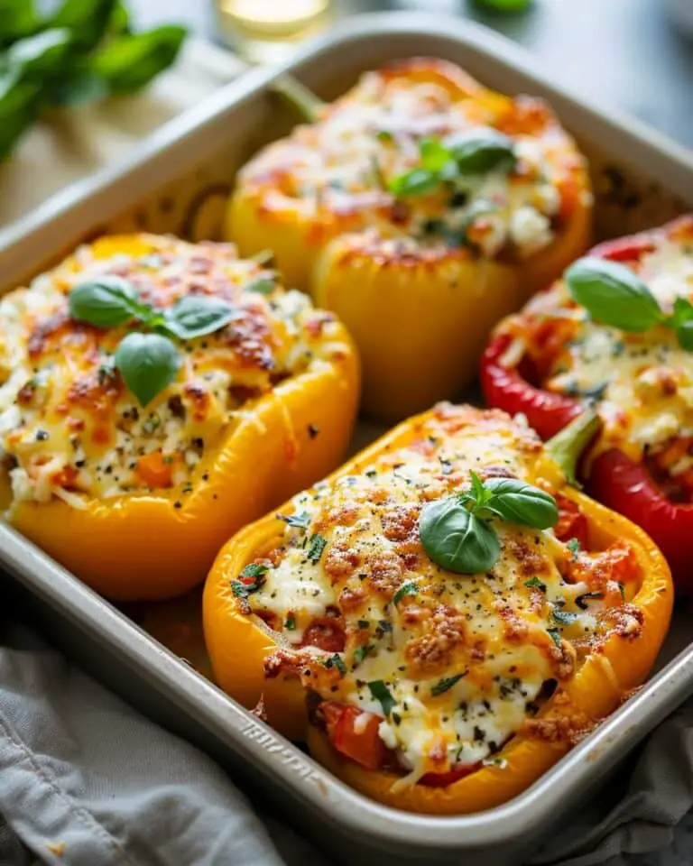 Ricotta Stuffed Peppers Recipe