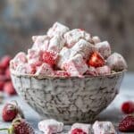 Strawberries and Cream Puppy Chow