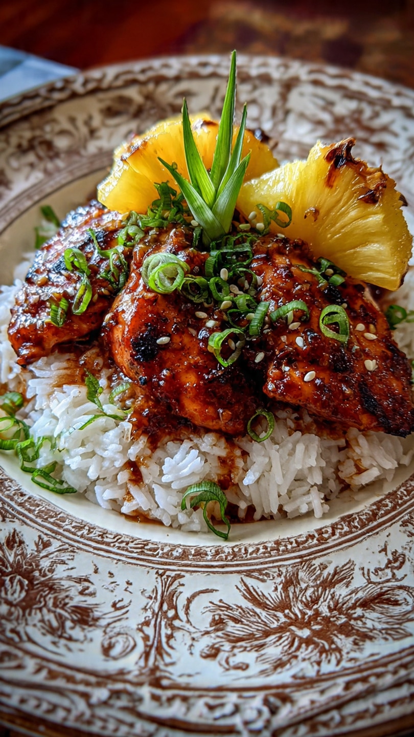 Easy Pineapple Chicken with Rice