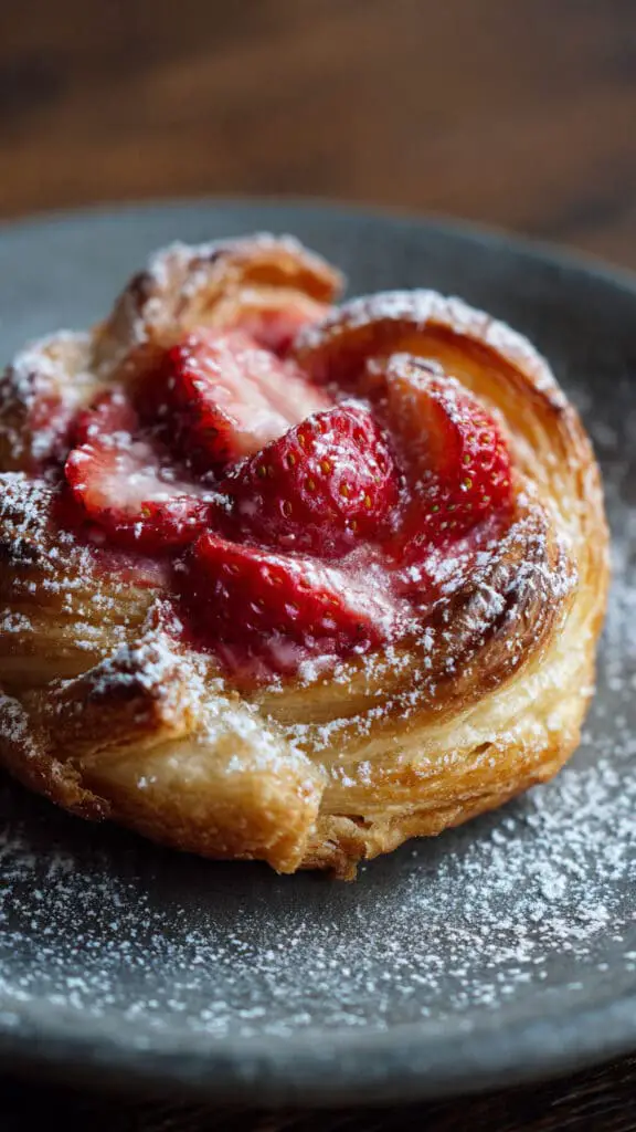 Quick & Easy Strawberry Danish