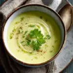 Roasted Celery and Potato Soup