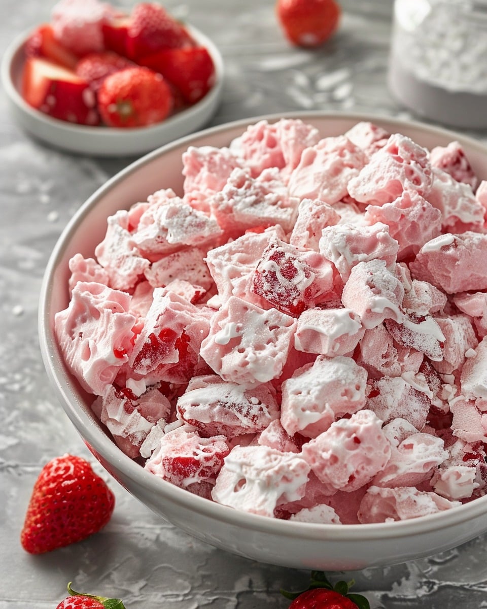 Strawberries and Cream Puppy Chow
