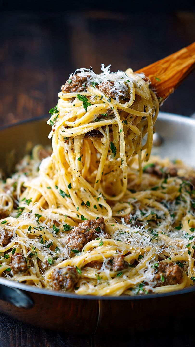 Creamy Beef Pasta for Cozy Nights