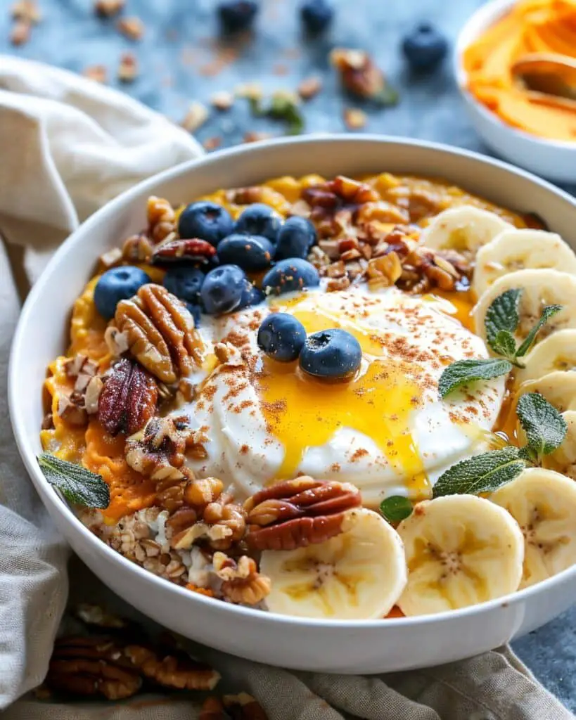Delicious Sweet Potato Breakfast Bowl