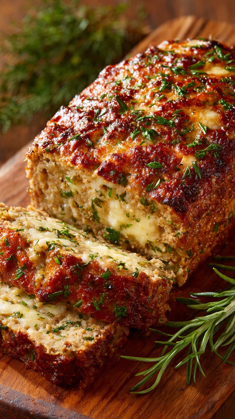 Mouthwatering Garlic Parmesan Meatloaf Recipe