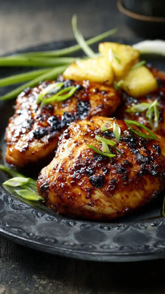 Sheet-Pan BBQ Pineapple Chicken