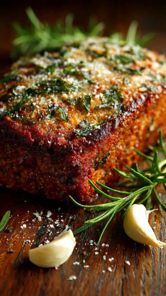Mouthwatering Garlic Parmesan Meatloaf Recipe
